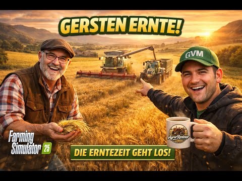 💚🚜Kinlaig Rentnerhof🚜💚 Die Erntezeit geht los #fs25 , #ls25