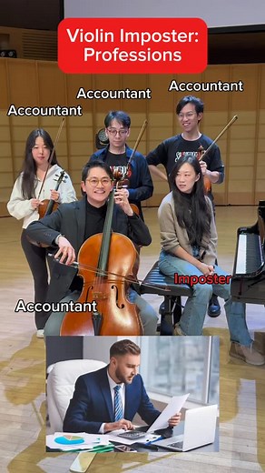 127K views · 655 reactions | Violin Imposter (Professions): Accountant | Twoset Violin | Facebook