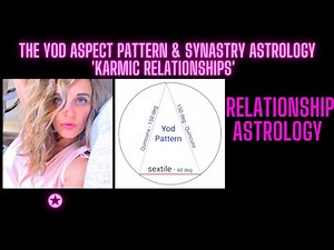 The Yod Aspect Pattern & Synastry Astrology 'Karmic relationships' Relationship Astrology.