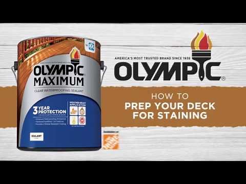 How to Prep Your Deck for Staining