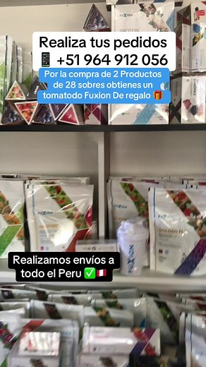 Realiza tu pedido de productos Fuxion en Chiclayo