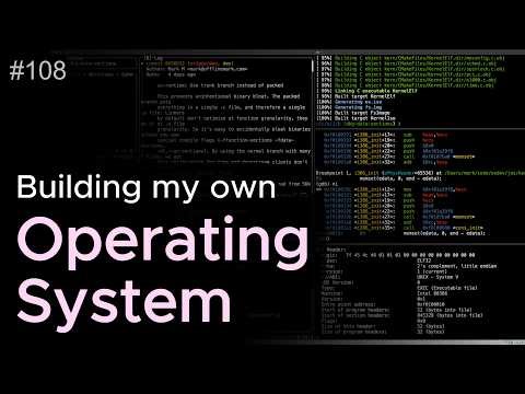 building my own operating system in c++ (week 109, kernel threads)