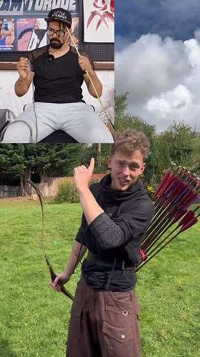 125K views · 7.1K reactions | @instructor_bensei out here solving all my fantasy archery problems! . #fantasy #archer #archery #weapons #nerd #combat #ropedart | David the Arrow Bard | Facebook