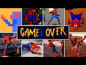 Evolution Of Spider-Man Games Death Animations & Game Over Screens (1982 - 2025)