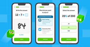 Duolingo Math now available on the App Store for iPhone and iPad
