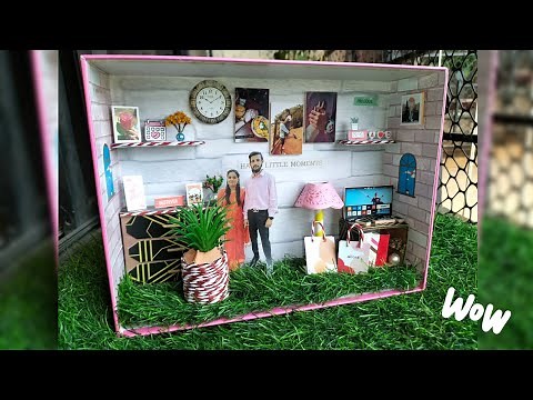 Customize Box frame❤️| Shadow Frame Box😍 Tutorial | ‪@devikascraftcorner2787‬