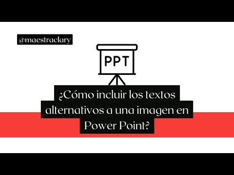 Textos alternativos en Power Point