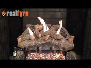 Real Fyre Evening Fyre Vent Free Gas Logs Burn Video - American Gas Works