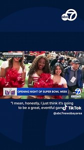 1.4K views · 138 reactions | The young journalist was busy at work on opening night of Super Bowl Week. | J.R. Stone ABC 7 News | Facebook