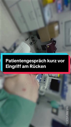 Patient Discussion Before Spine Surgery