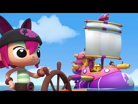 🇺🇸 Pirata and Capitano | The Sunken Ship 🛳️ | 3D Cartoon For Kids