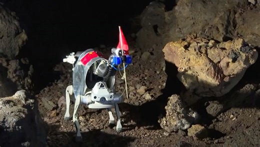 China Uses Robots To Simulate Moon Cave Exploration In Lava Tubes On Earth