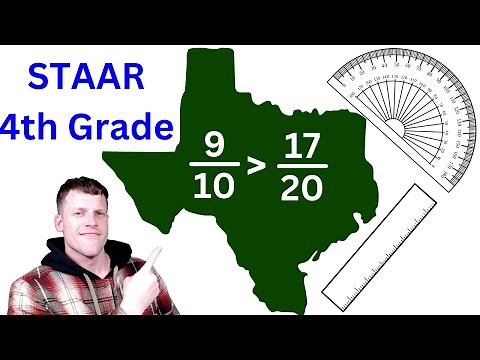 STAAR 4th Grade Math Test May 2022 (questions 1 - 34)