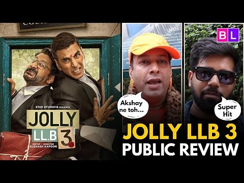 Jolly LLB 3 Public Review: Know why Akshay Kumar, Arshad & Saurabh Shukla's film is a must-watch