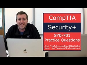 CompTIA Security+ SY0-701 Practice Questions