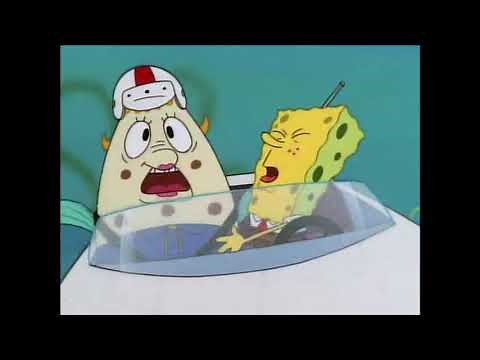 Spongebob Lets Go Of The Wheel