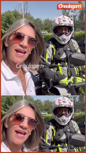 மீண்டும் பைக் ரைட் செல்லும் AK