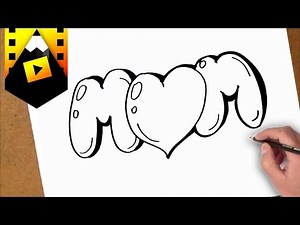 how to draw mom