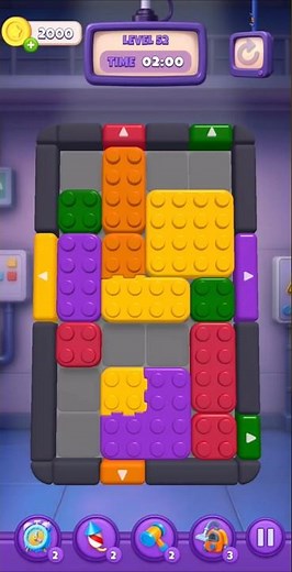 🧩 Block Away: Slide Color Master - Level 52 Walkthrough | Fast Solution! 📲
