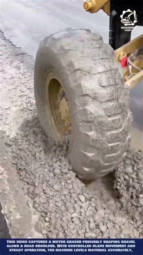 Precision Road Grading Machine Innovation for Level and Stable Gravel Shoulders