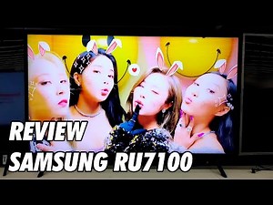 Review Samsung RU7100 - Nueva Television 4K UHD HDR Smart TV