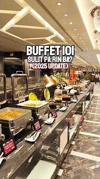 Sulit pa ba sa Buffet 101? Quick review, 2025 price, food selection, and more #buffet #foodreview