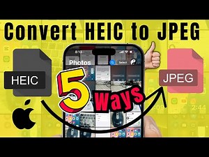How to Convert HEIC to JPEG on iPhone (2026)