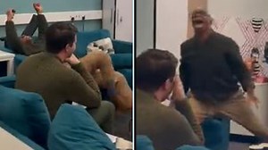 Watch Ian Wright’s incredible reaction to Nelson’s 98th-minute Arsenal winner