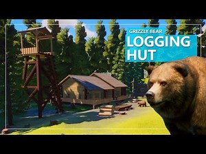 Planet Zoo - Logging Hut - Grizzly Bear - Kahuna Park EP02