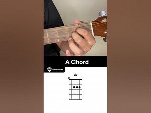 How To Play The A Chord on Guitar - Guvna Guitars