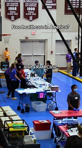 Free healthcare in America? Visit a RAM Clinic. Whether you're uninsured or under insured, we're here for you. Find a RAM Clinic near you today at https://www.ramusa.org/schedule/ | Remote Area Medical - RAM