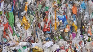 Industrial sorting and processing of solid household waste to cleanse the environment of pollution.