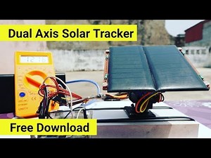 Dual Axis Solar Tracker | Free Download | Prototype Project | For Engineering Students