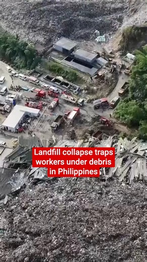 An avalanche of garbage buried workers at a waste segregation facility in a central Philippine city, killing one person, injuring seven and leaving at least 27 others missing, police said Friday | The Independent