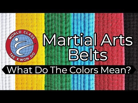 The Meaning of the TKD Belt Colors