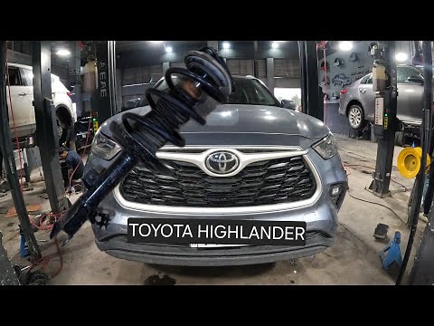 complete strut replacement ... toyota highlander 2020-2025 (torque specs)