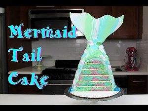 How to Make a Mermaid Tail Cake | CHELSWEETS