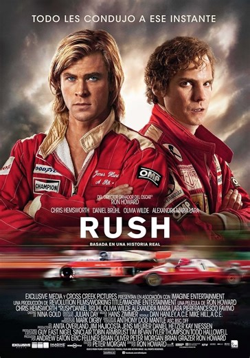 Rush (2013) ⭐ 8.1 | Biografía, Drama, Deporte