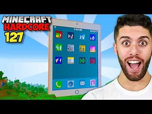 I Built The WORLDS BIGGEST IPAD in Minecraft Hardcore