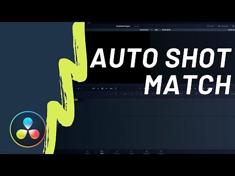 Auto Shot Match Feature for Color Correction in DaVinci Resolve 16