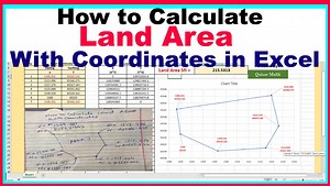 43 reactions · 17 shares | This Video about Land Area Calculate With Coordinates Easting & Northing in MS Excel Formulas Draw Plan in Excel And Calculate Area. File Download Link https://docs.google.com/spreadsheets/d/1zPQ6eJ7m6G1GB5pytbJFLBiYyzym98DU/edit?usp=sharing&ouid=105192415333670924291&rtpof=true&sd=true #landarea #Coordinatesarea #Areacalculation #landsurveying #measurement #excelformulas #engineering | Surveying Engineering Design Information | Facebook