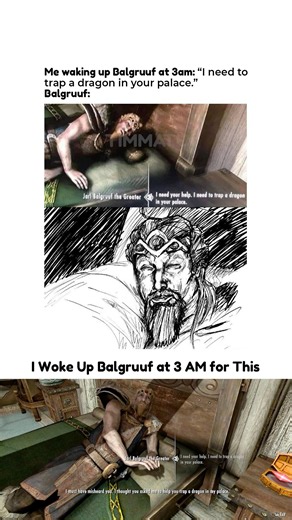 I Woke Up Balgruuf at 3 AM for This - Skyrim