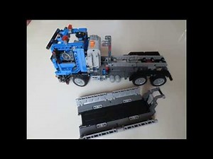 Aufbau LEGO Technic 8052 - Container-Truck Modell 1