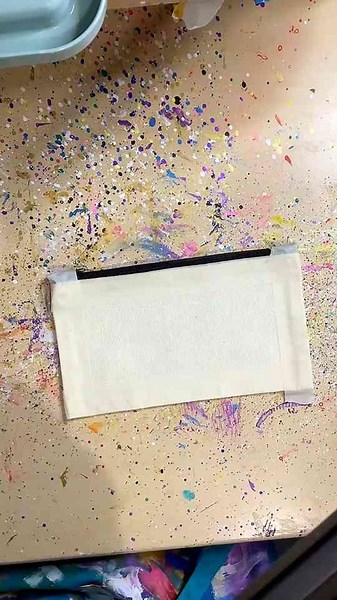 Creating a Colorful Polka Dot Pouch Design