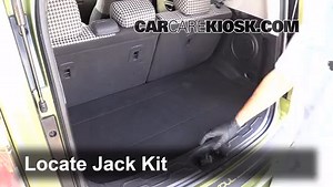 How To Jack Up a 2010 Kia Soul 1.6L 4 Cyl.