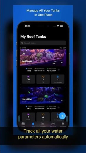 ReefMate: Aquarium Tracker&Log | Best Free iOS App You Need Right Now
