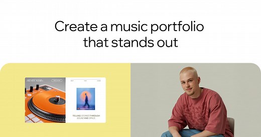 Online Music Portfolio | Free Music Portfolio Website | Wix.com