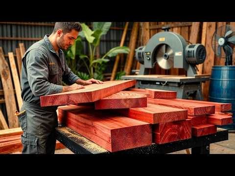 No One Expected These Ugly Pieces of Wood to Become Breathtaking Luxury Art!