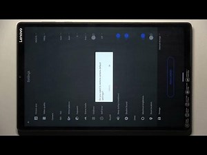 LENOVO TAB M10+ How To Open Camera Settings