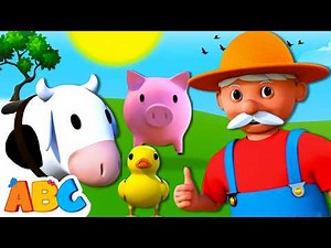 Old MacDonald Had A Farm 🚜🐷 3D Nursery Rhymes For Babies